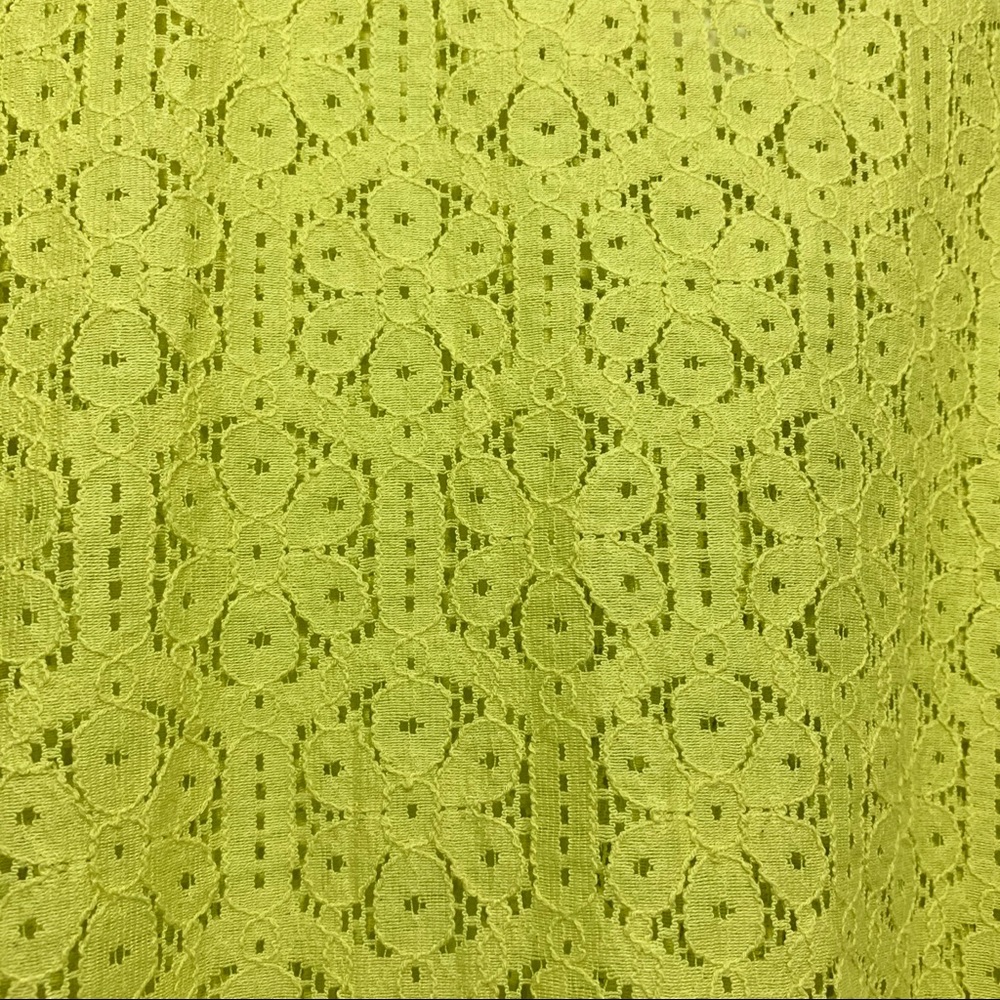 Ruby Rd Favorites Bold Lace Button V Neck Blouse - image 7